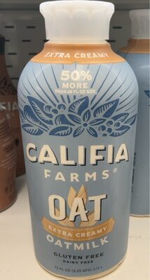 Extra Creamy Oatmilk, Extra Creamy