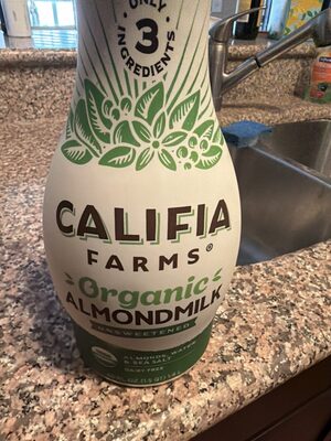 Unsweetened Organic Almondmilk, Unsweetened