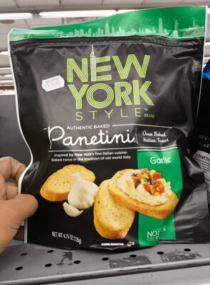 Authentic Baked Garlic Panetini, Garlic