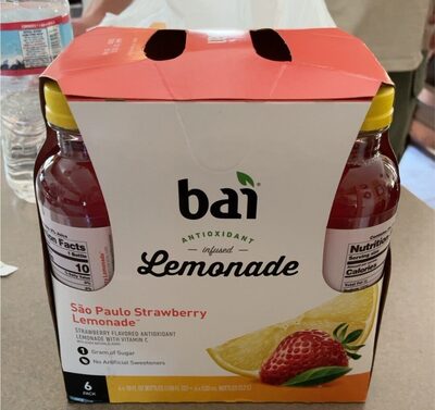 So Paulo Strawberry Antioxidant Infused Lemonade, Strawberry
