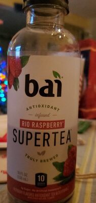 Raspberry Flavored Antioxidant Super Tea, Raspberry
