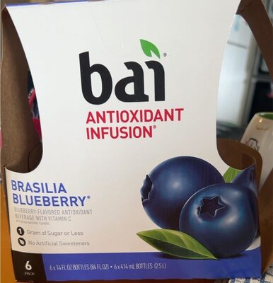 Brasilia Blueberry Antioxidant Beverage, Blueberry