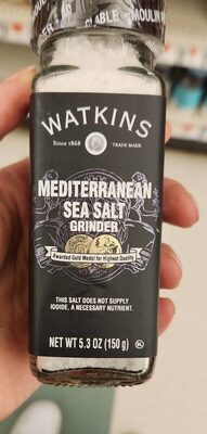 Mediterranean Sea Salt Grinder