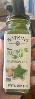 Green Decorating Sugar, Green