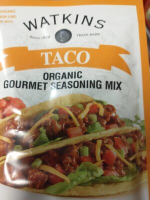 Taco Organic Gourmet Seasoning Mix, Taco