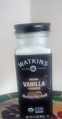 Vanilla Organic Powder, Vanilla