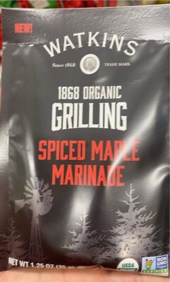 Spiced Maple Marinade, Spiced Maple