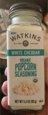 White Cheddar Organic Popcorn Seasoning, White Cheddar