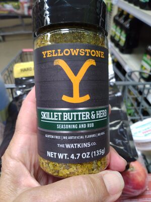 Skillet Butter & Herb Seasoning And Rub, Skillet Butter & Herb