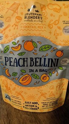 Peach Bellini Cocktail Mix, Peach Bellini