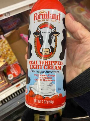 Real Whipped Light Cream