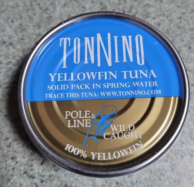 Yellowfin Tuna Solid Pack In Spring Water, Yellowfin In Spring Water