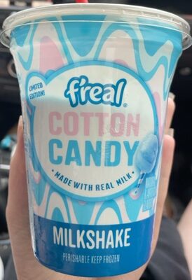 Cotton Candy Milkshake, Cotton Candy