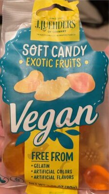 Exotic Fruits Soft Candy, Exotic Fruits