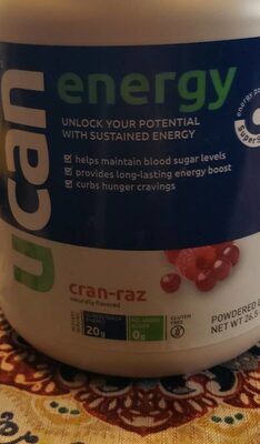 Workout Energy Powdered Drink Mix, Cran-Raz