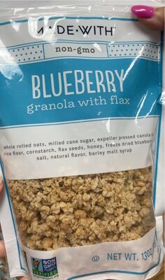 Blueberry Granola With Flax, Blueberry With Flax