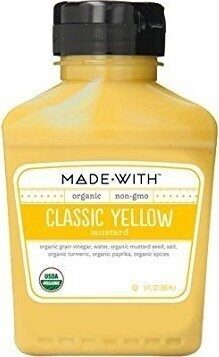 Classic Yellow Organic Mustard, Classic Yellow