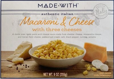 Macaroni & Cheese With Three Cheeses, Three Cheeses