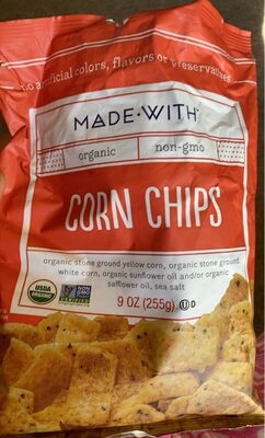 Organic Corn Chips, Corn