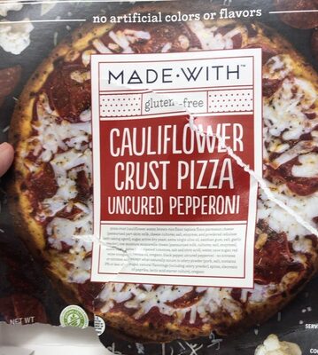 Uncured Pepperoni Gluten-Free Cauliflower Crust Pizza, Uncured Pepperoni
