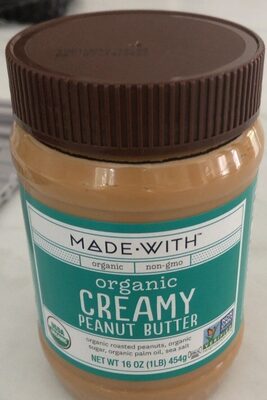 Creamy Organic Peanut Butter, Creamy