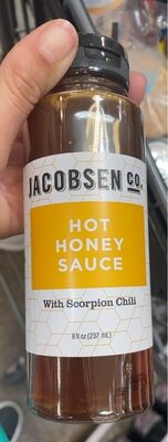 Hot Honey Sauce With Scorpion Chili, Hot Honey With Scorpion Chili