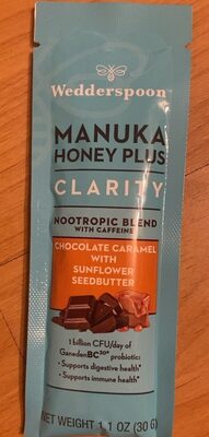 Tart Cherry With Sunflower Seedbutter Manuka Honey Plus Immunity, Tart Cherry With Sunflower Seedbutter