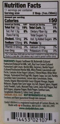 Buttermilk Ranch Dressing & Dip, Buttermilk Ranch