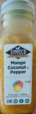 Medium Mango Coconut & Pepper Dressing & Marinade, Mango Coconut & Pepper