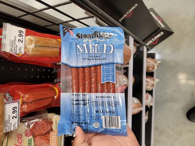 Mild Pork & Beef Snack Sticks, Mild
