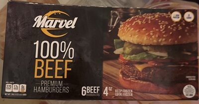 Beef Premium Hamburgers, Beef