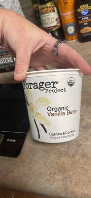 Vanilla Bean Organic Dairy-Free Probiotic Cashewmilk Yogurt Plant-Based Yogurt Alternative, Vanilla Bean