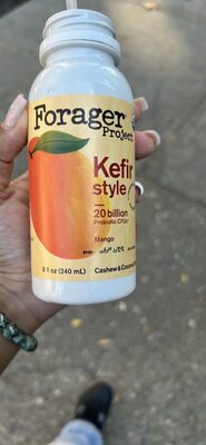Mango Organic Dairy-Free Probiotic Cashewmilk Yogurt Drinkable Plant-Based Yogurt Alternative, Mango