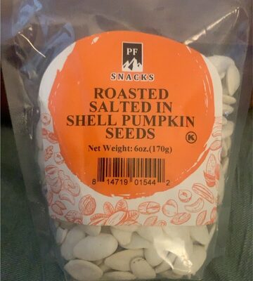 Roasted Salted In Shell Pumpkin Seeds