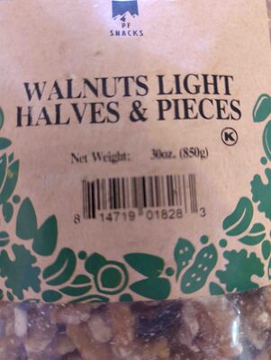 Light Halves & Pieces Walnuts