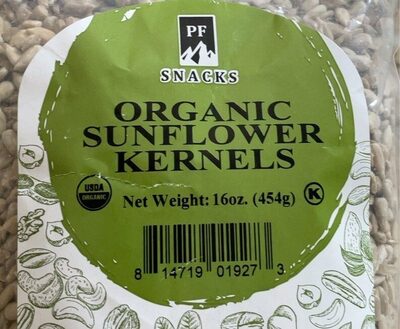 Organic Sunflower Kernels