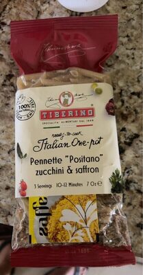 Italian One-Pot Pennette "Positano" Zucchini & Saffron