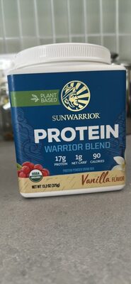 Warrior Blend Protein 17 G Powder Drink Mix, Vanilla, Vanilla