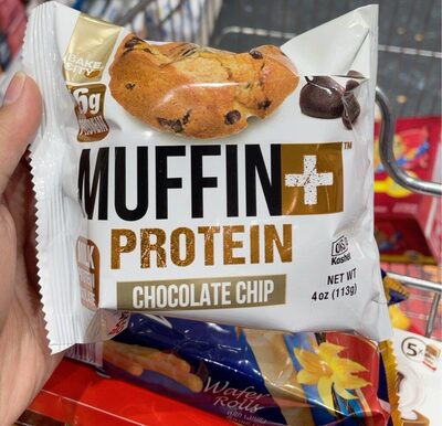 Chocolate Chip Flavored Protein Muffin, Chocolate Chip