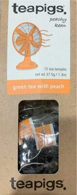 Green Tea With Peach Tea Temples, Green Tea With Peach