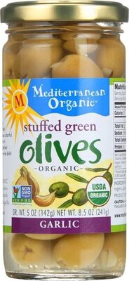 Garlic Stuffed Green Olives, Garlic