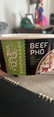 Beef Pho Flavored Noodle Soup, Beef