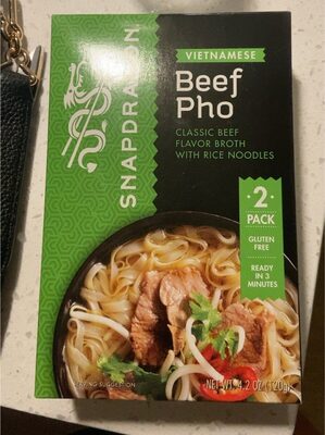 Beef Pho Flavored Noodle Soup, Beef