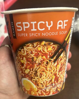 Ramen Spicy Af Super Noodle Soup, Ramen Spicy Af