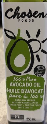 100% Pure Avocado Oil
