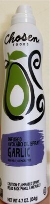 Garlic Infused Avocado Oil Spray, Garlic