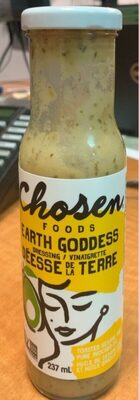 Unsweetened Earth Goddess Dressing & Marinade, Unsweetened