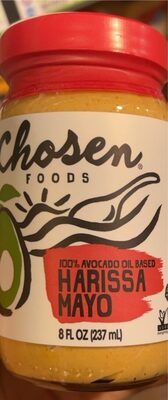 Harissa Mayo 100% Avocado Oil Based, Harissa Mayo