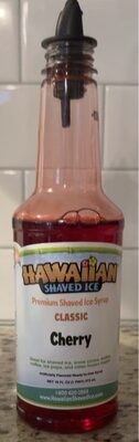 Cherry Classic Premium Shaved Ice Syrup, Cherry