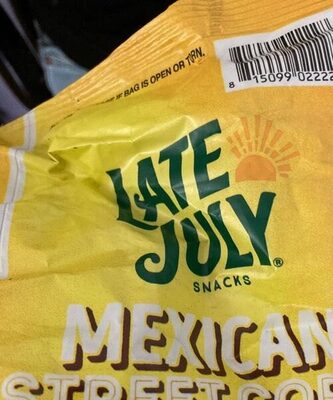 Late July Snacks, Mexican Street Corn Tortilla Chips, 24 Oz Bag
